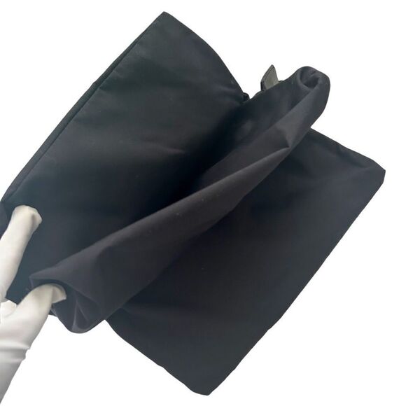 Authentic Christian Dior Black Cannage Quilted Lambskin Leather New Lock Bag - Picture 6 of 13